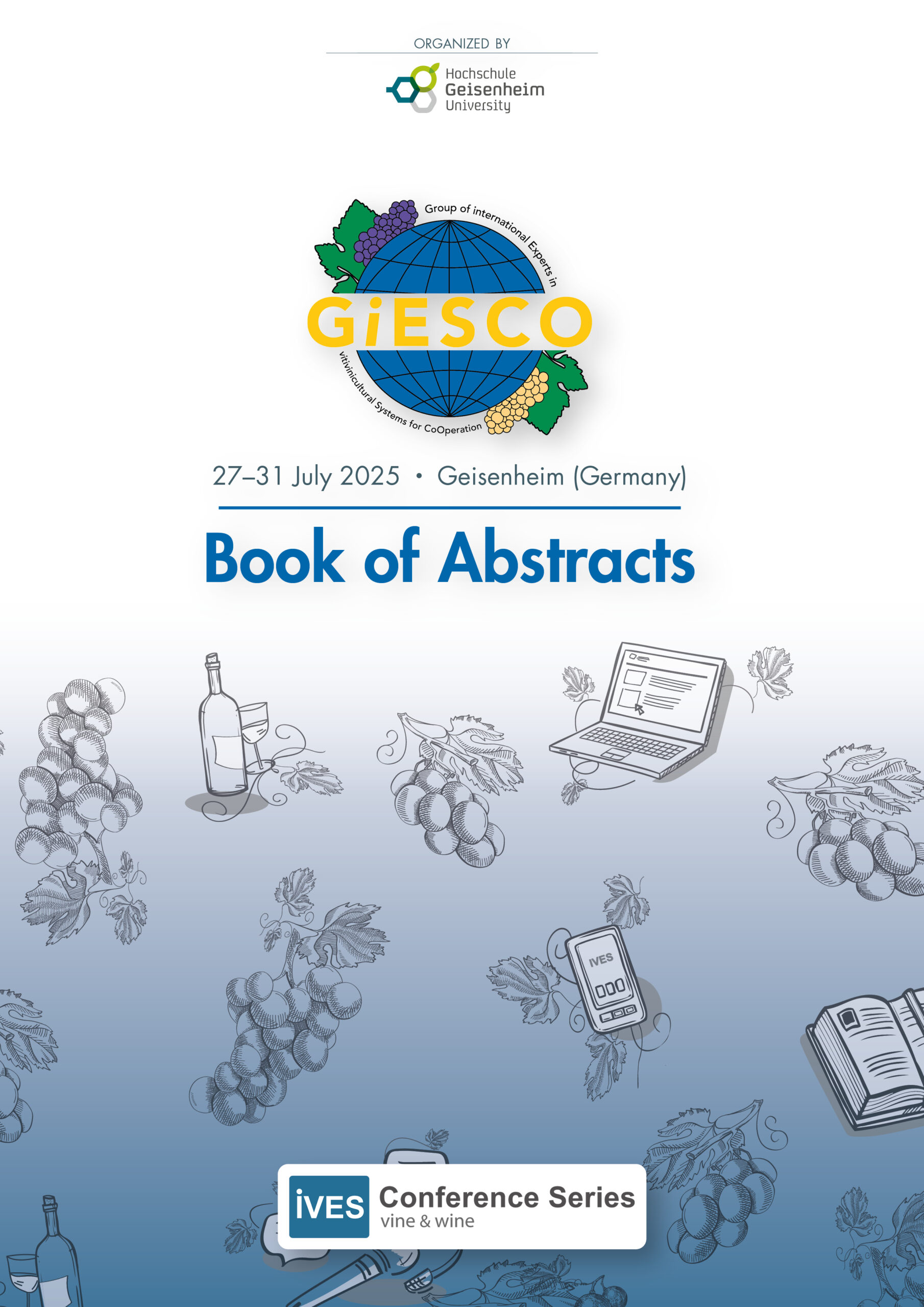 Cover of the GiESCO 2025 Book of Abstract